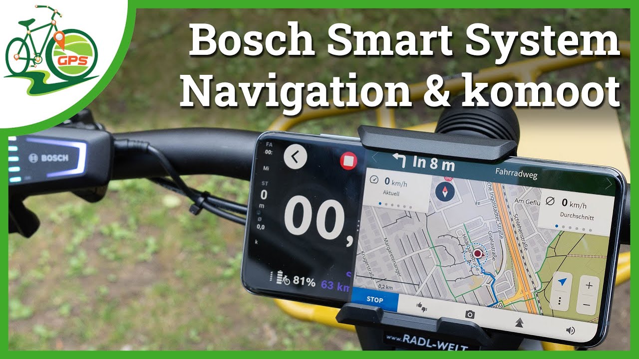 Bosch eBike Navigation 🚴 Flow App & komoot 📱 Alle Details