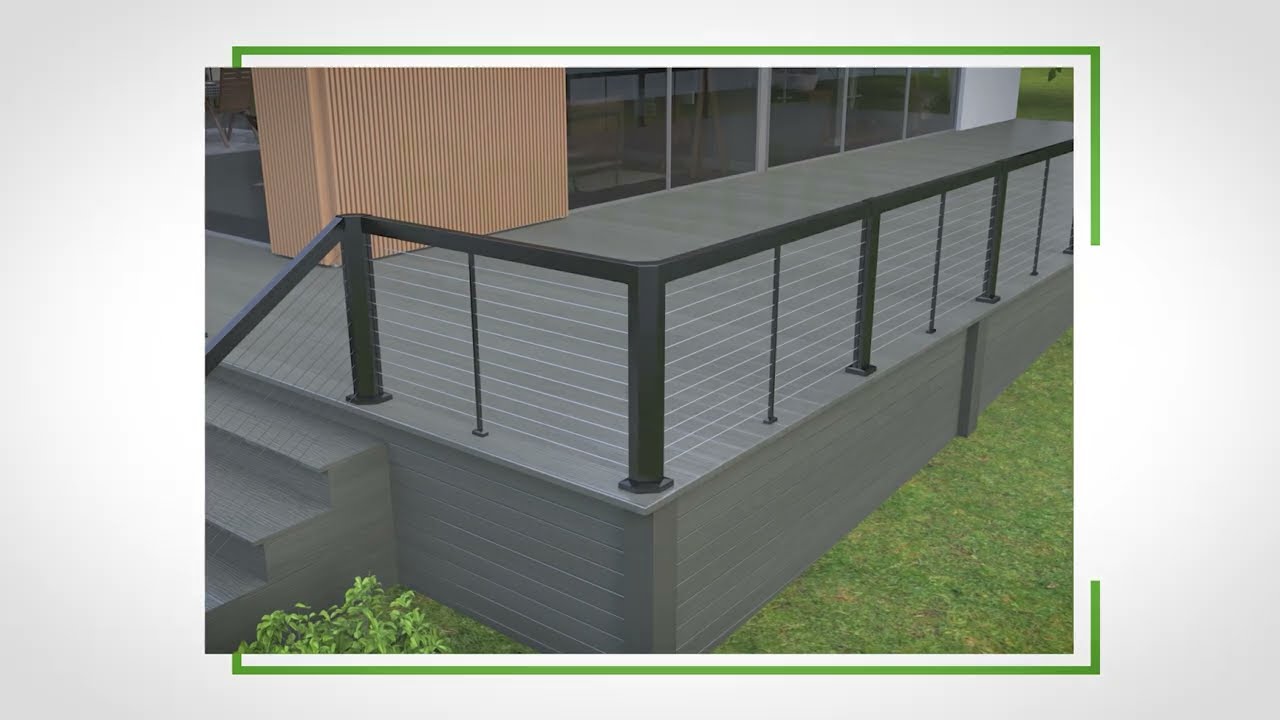 How to Install RDI Elevation Rail with Cable Infill