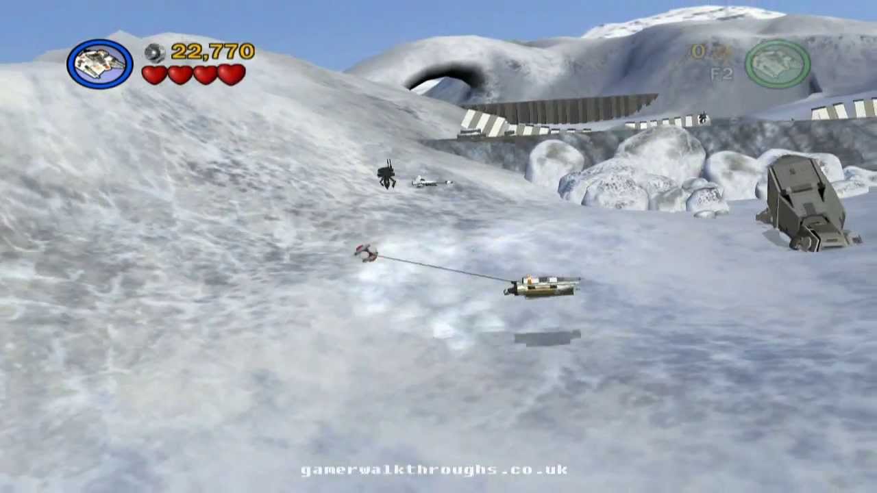 Lego star wars 2 walkthrough - Hoth battle [1/2]