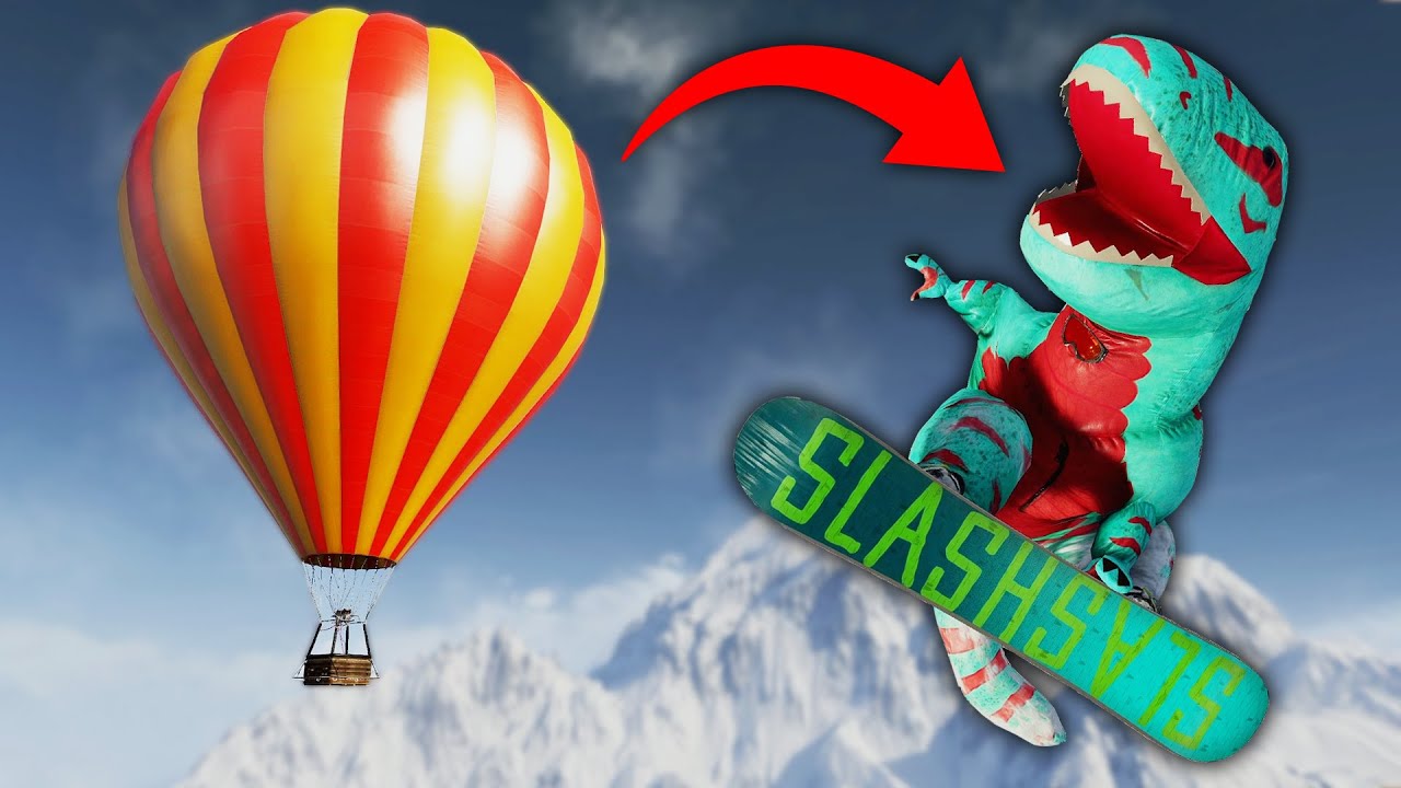 SKYDIVING OUT OF A HOT AIR BALLOON?! (Steep)