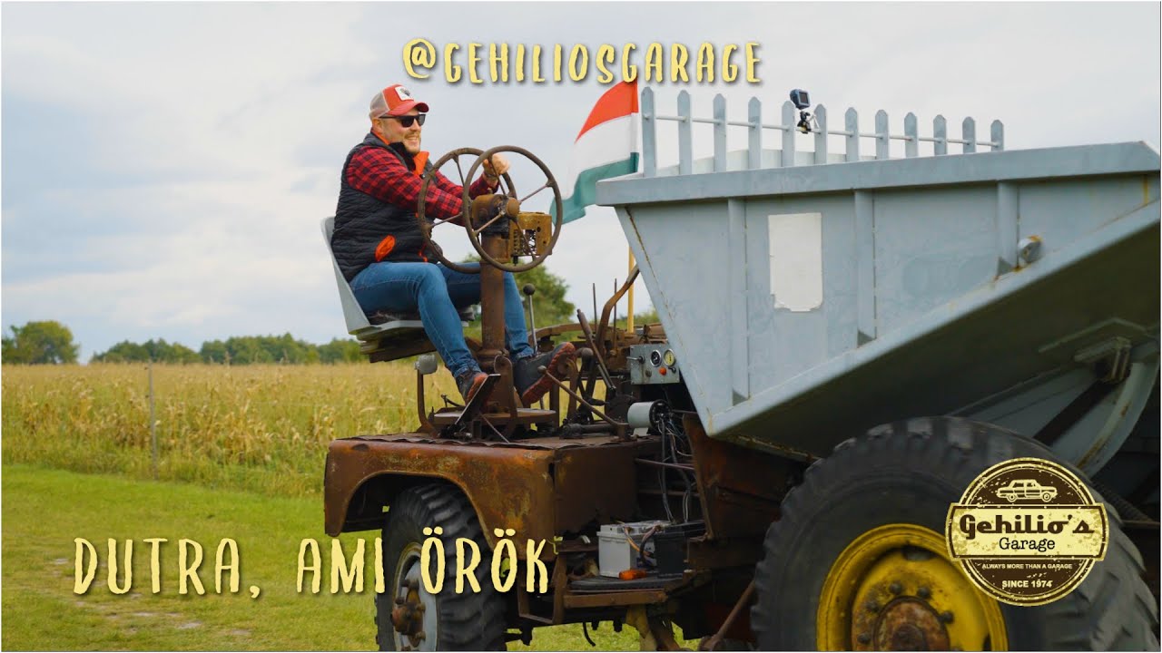 Kipróbáltuk a DUTRA DÖMPERT, ami 20 évig állt egy udvaron. Pöccre indul, teszi a dolgát. DR50 teszt!