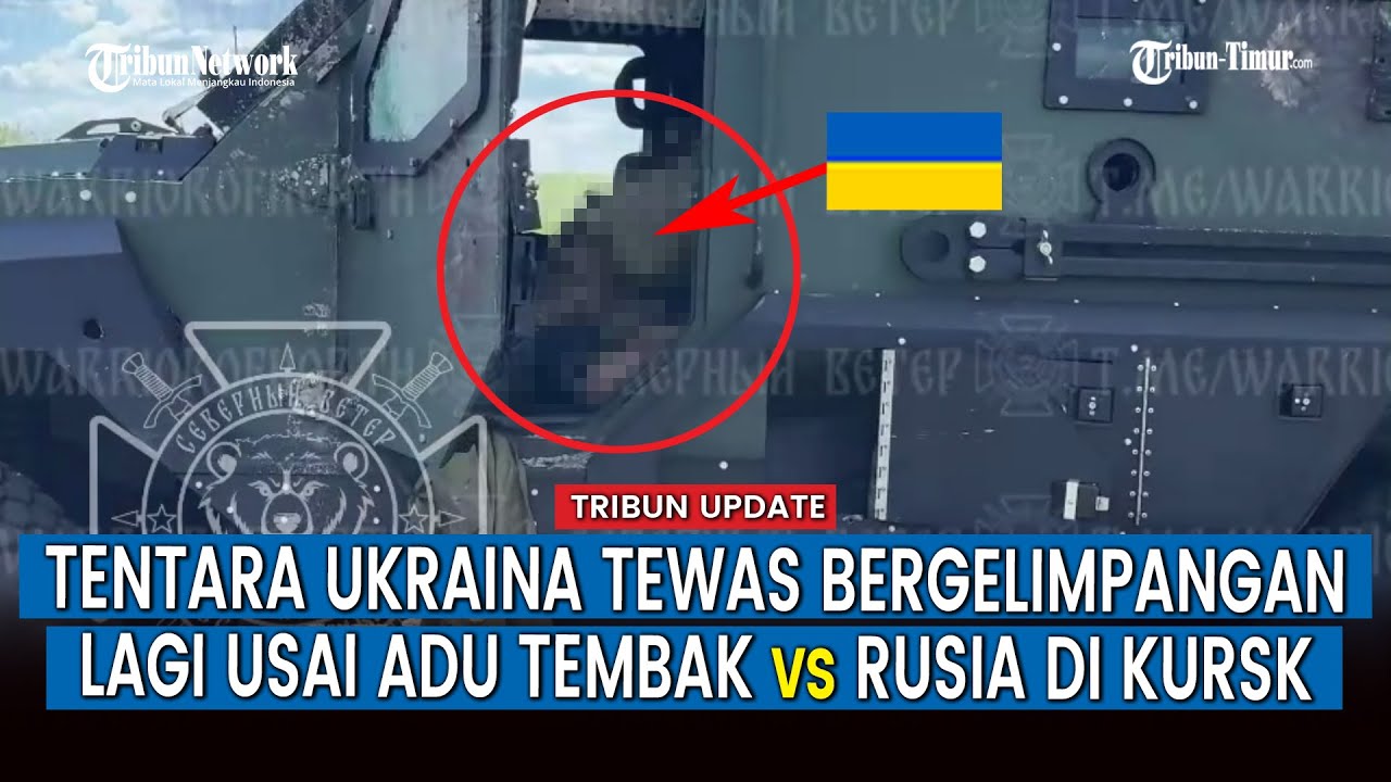 Penampakan Tubuh Tentara Ukraina yang Bergelimpangan di Kursk