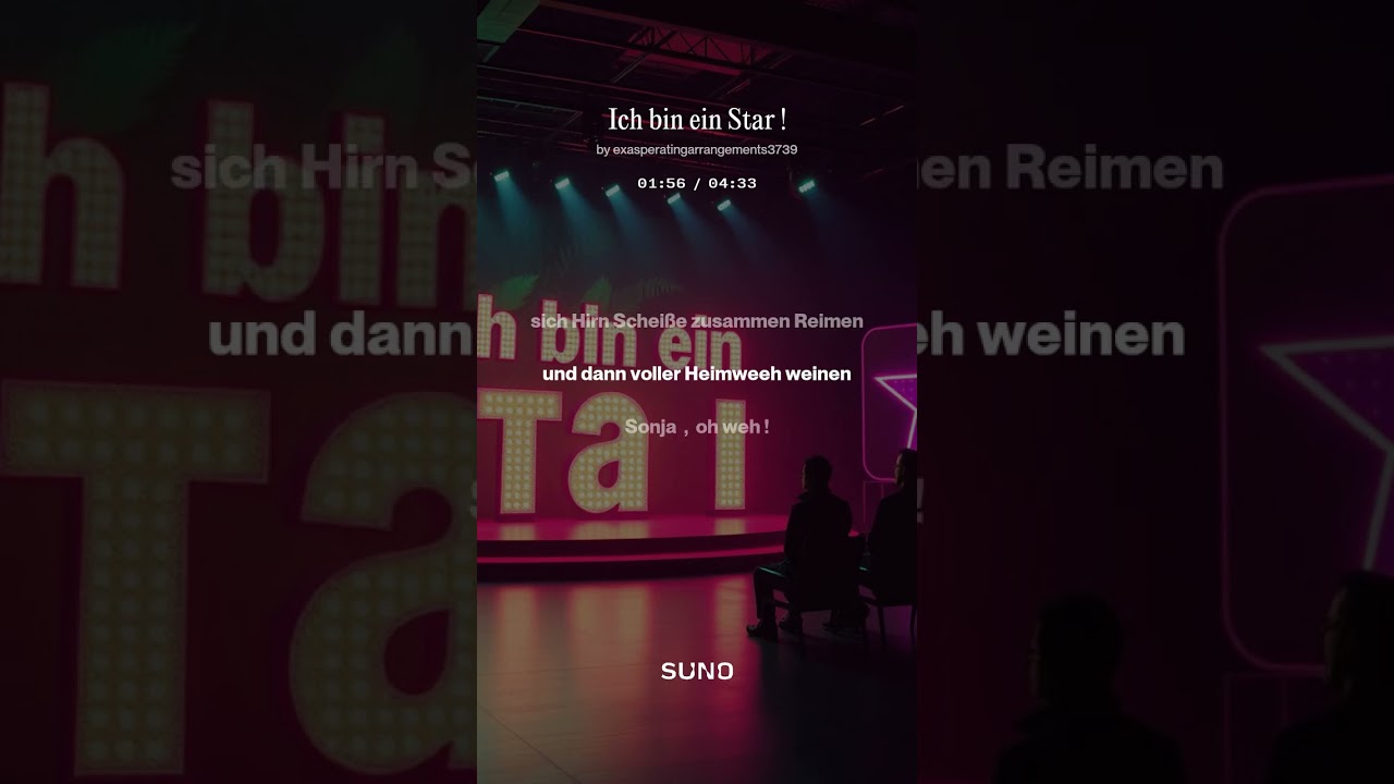 Ich bin ein Star ! Wer gibt ein aus - heavy metal - version -😎🦂😜🕷️🥹💀  #lied #musik #dschungelcamp