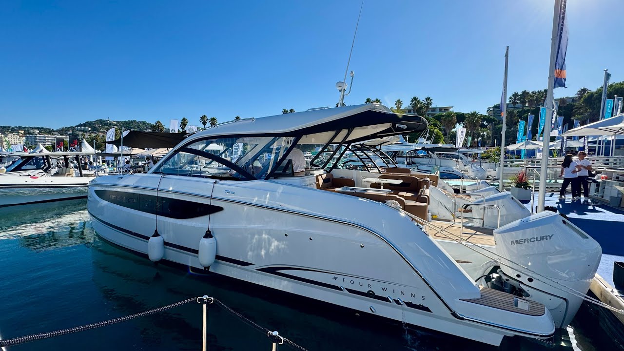 First Look at the Four Winns TH38 Catamaran 
