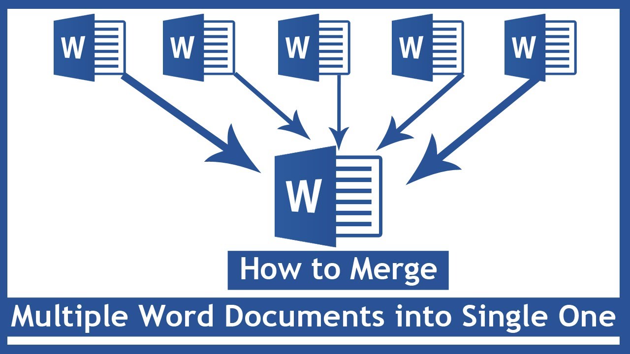 Ms word Tutorial || How to Merge Multiple Word Document into Single one word file || Word Tips ||