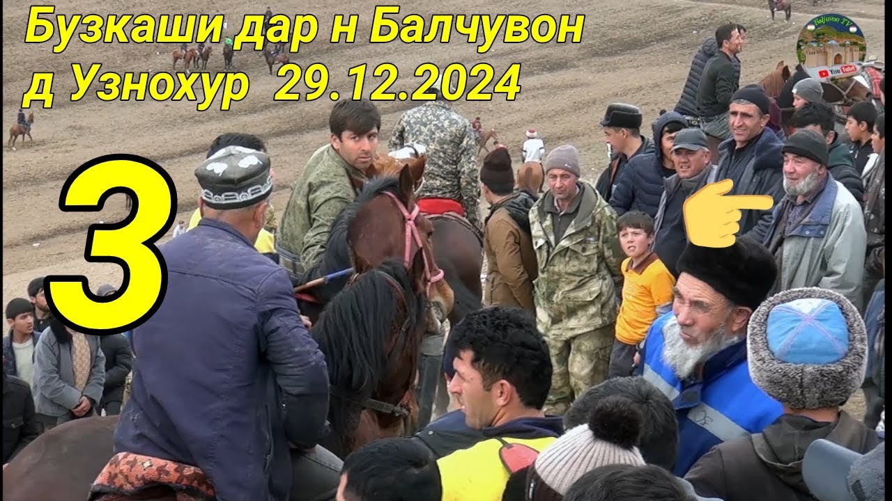 Бузкаши дар н Балчувон д Узнохур 29.12.2024. Кисми 3
