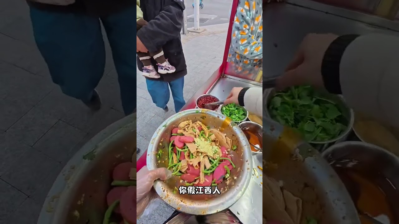 【沈浸式大鍋滷菜】 小孩子才做選擇，我全都要。客人專程從江西開車6小時來買滷味！ #shorts