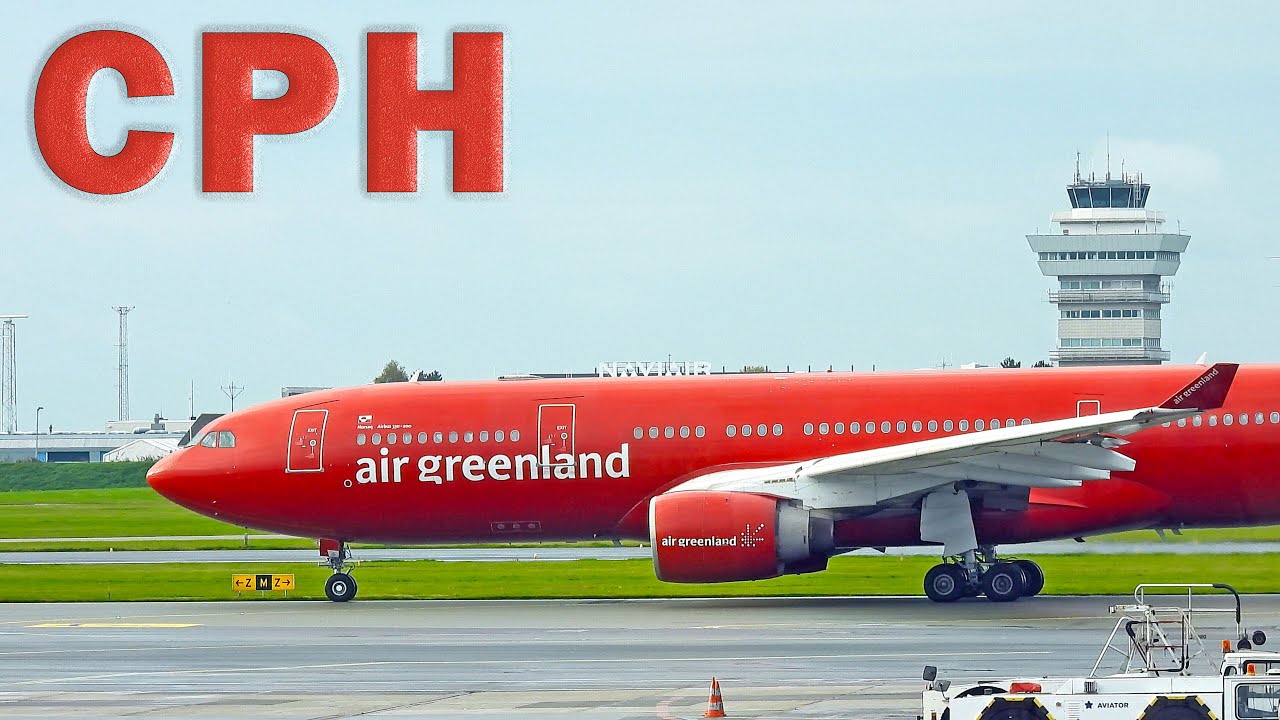 Copenhagen 🇩🇰 Airport Kastrup Action 4K