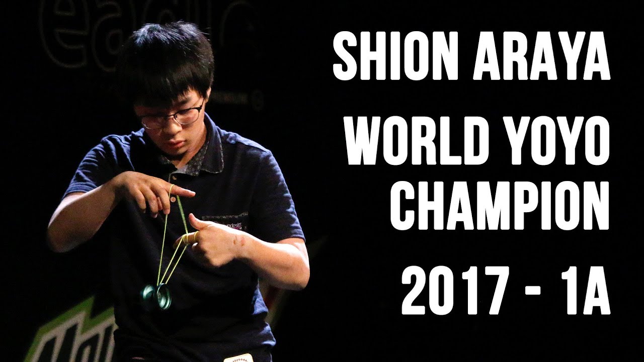 Shion Araya - 1A Final - 1st Place - World Yoyo Contest 2017