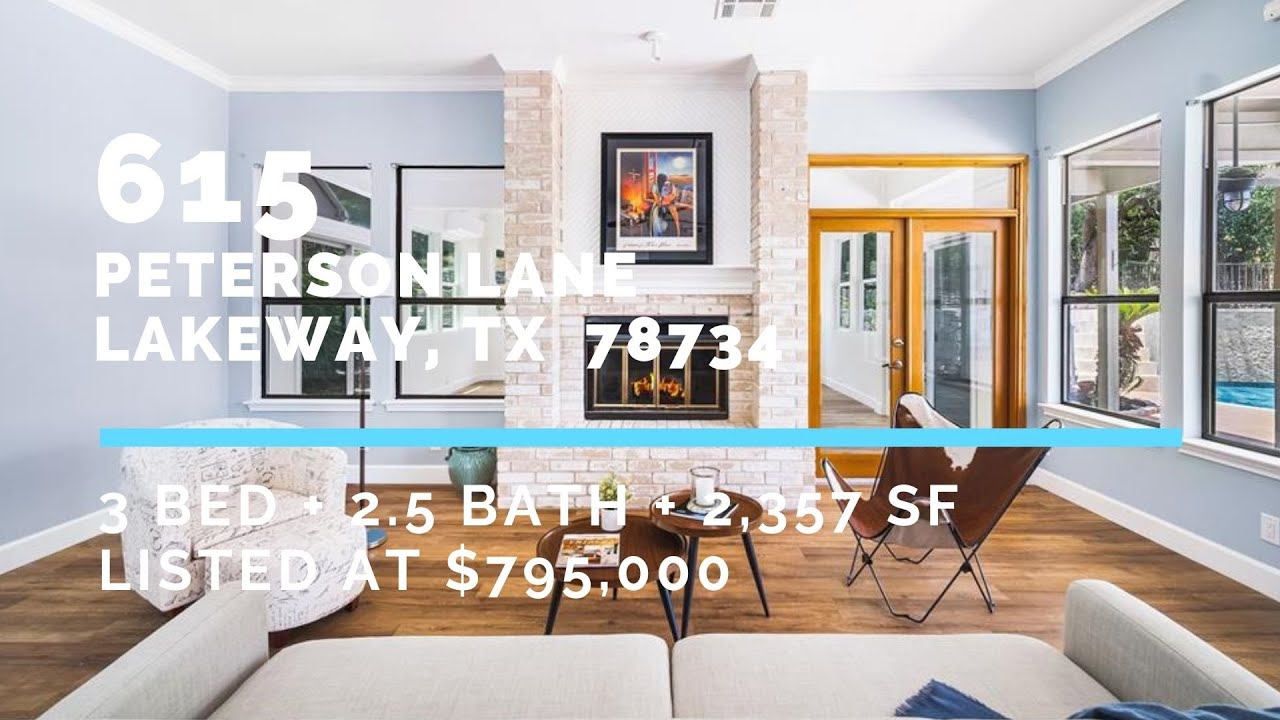 Charming Oasis in Lakeway, TX - 615 Peterson Lane! | Chris Anderson, Austin Realtor