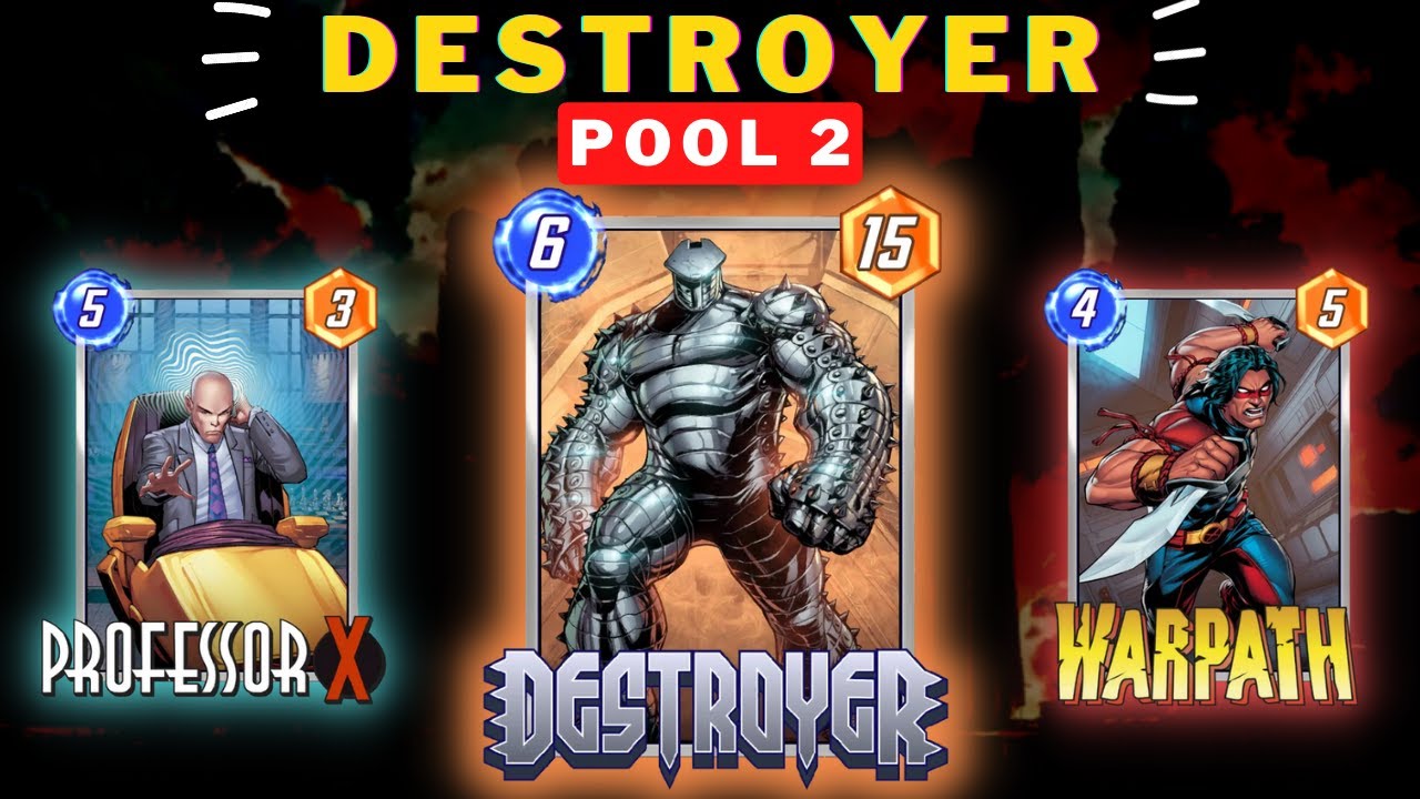 Destroyer Deck Pool 2 - Marvel Snap Early Pool 3 Deck