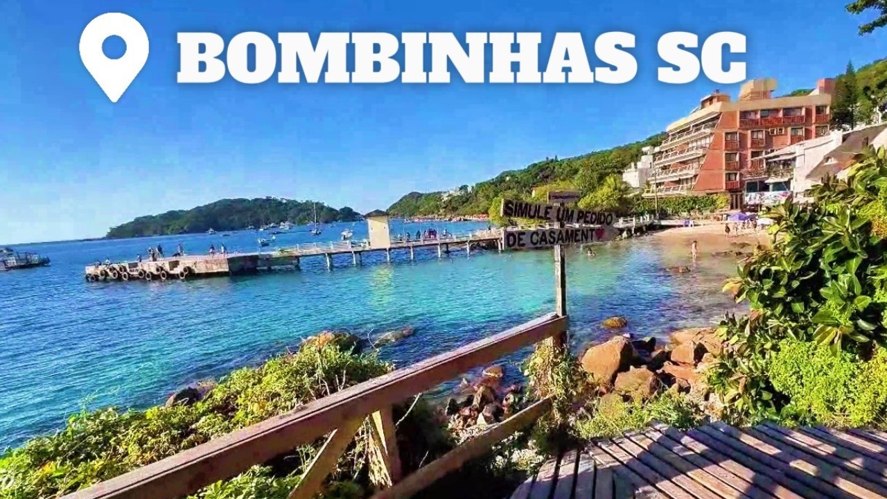 Esse Lugar Existe mesmo? Bombinhas SC  vai  Te Surpreender! turismo 😍