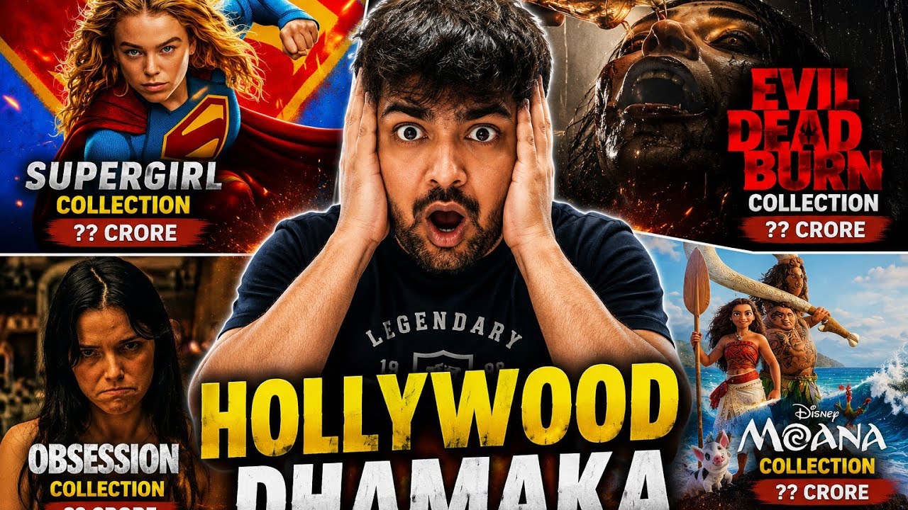 Evil Dead Rise, Moana, Supergirl, Obsession Movie Collection | Hollywood Box Office Collection