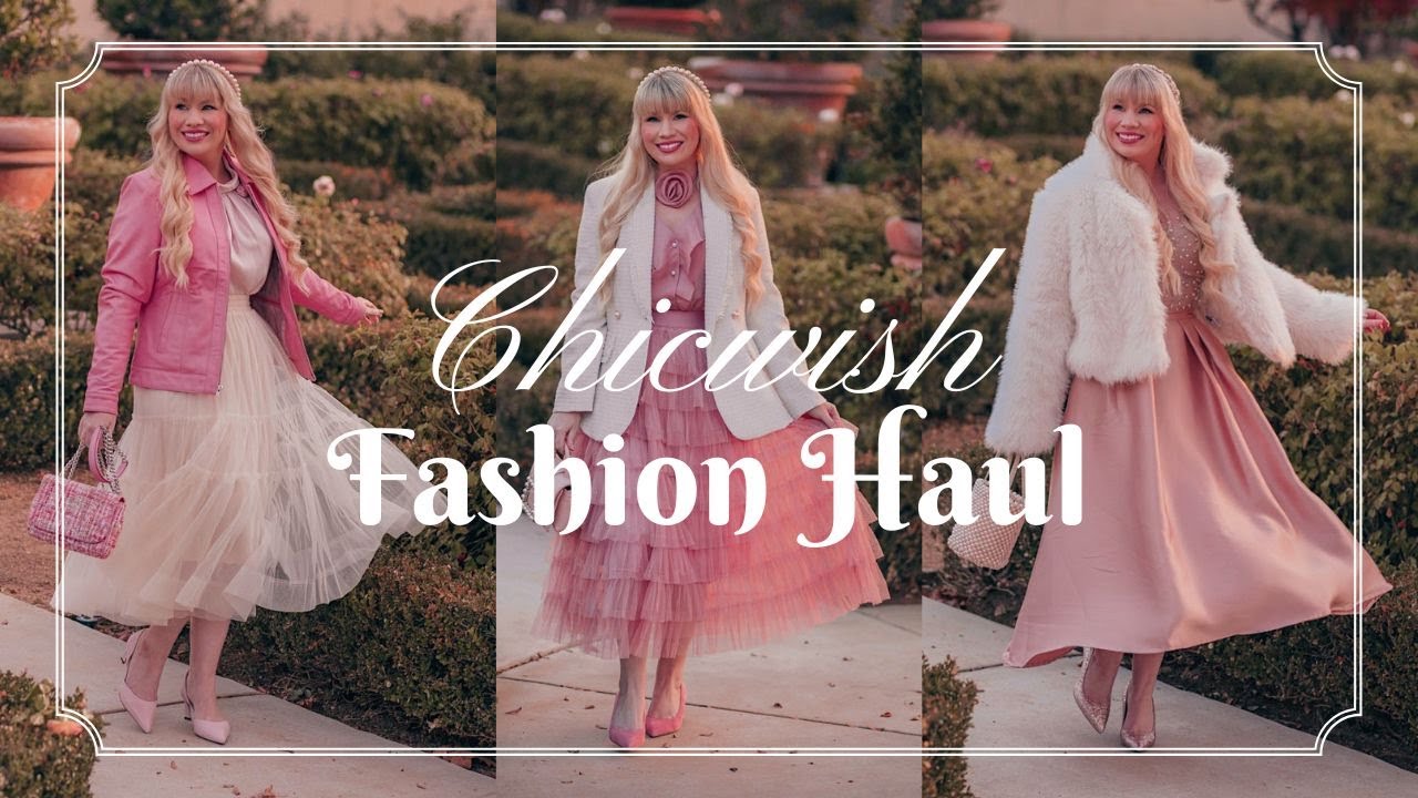 CHICWISH TRY ON HAUL  (HOLIDAY & WINTER)  | Feminine Dresses & Skirts