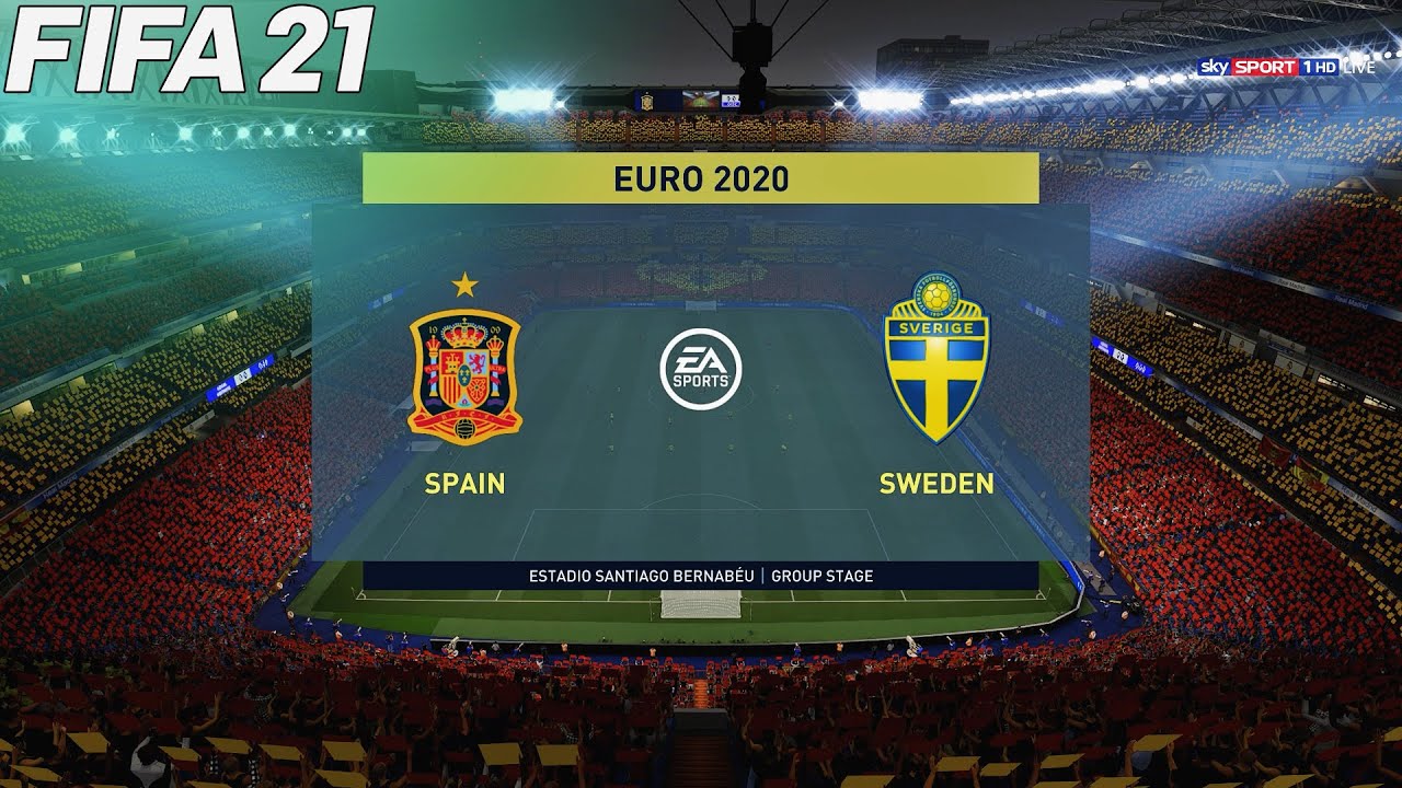FIFA 21 - SPAIN vs SWEDEN - UEFA EURO 2020 - GAMEPLAY