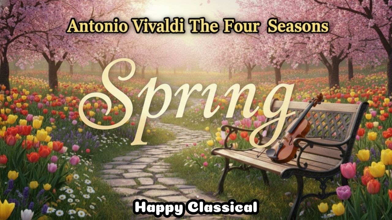 Happy Classical Music - Vivaldi: The Four Seasons [Spring] Full Version for Joy & Energy