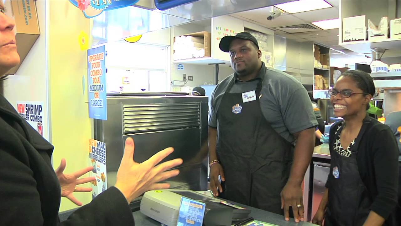 Former Chicago Bears Anthony Adams Tries Out For White Castle