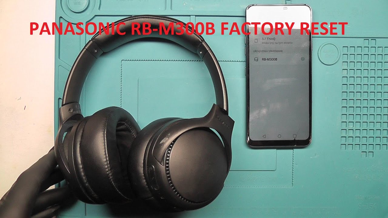 Panasonic RB-M300B factory reset , reset do ustawień fabrycznych