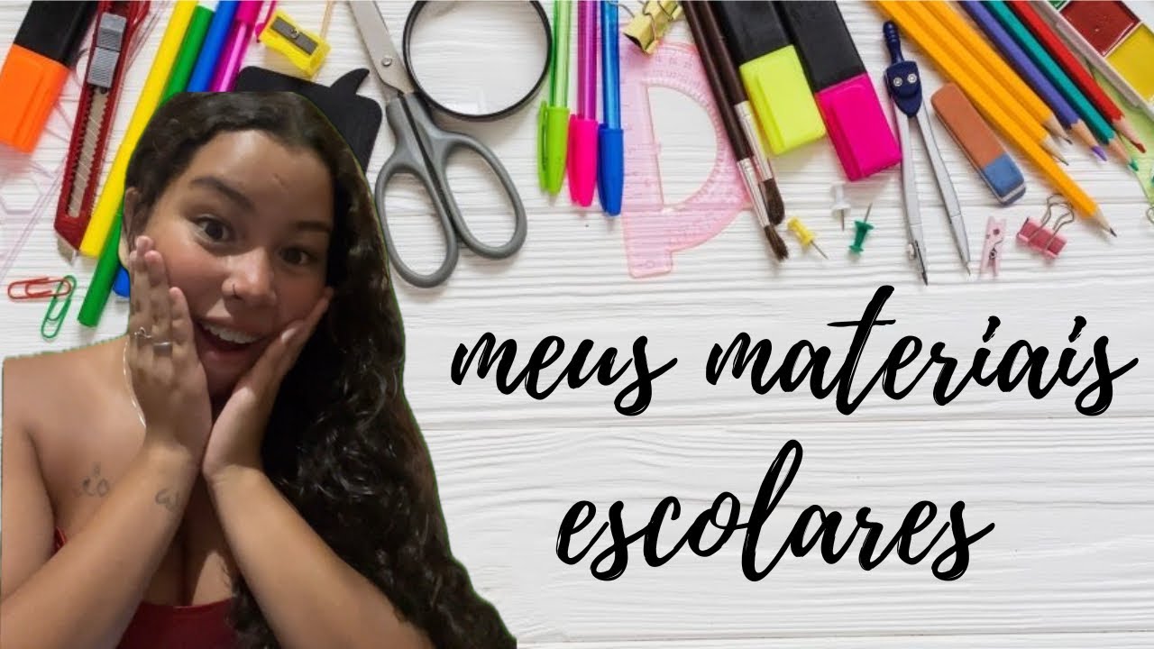 Meus materiais escolares de 2026 