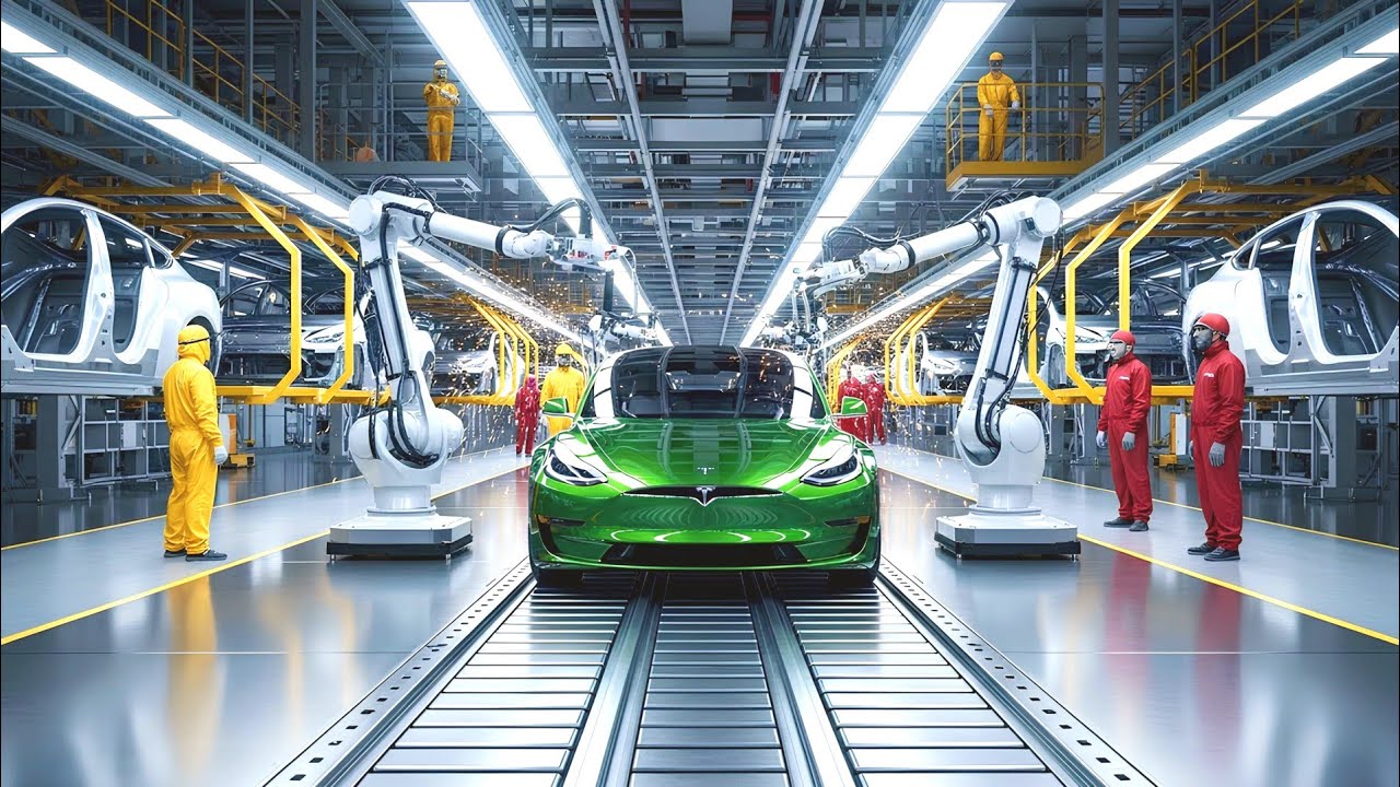 Inside Elon Musk&rsquo;s Tesla Gigafactory  - Building Multi-Billion Dollar Electric Cars (Full Process)