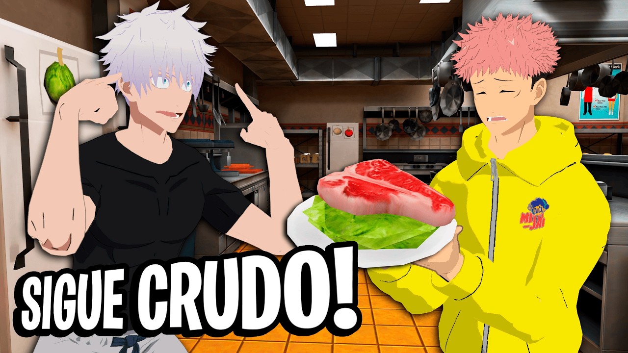GOJO enseña a COCINAR a ITADORI | Jujutsu Kaisen VR