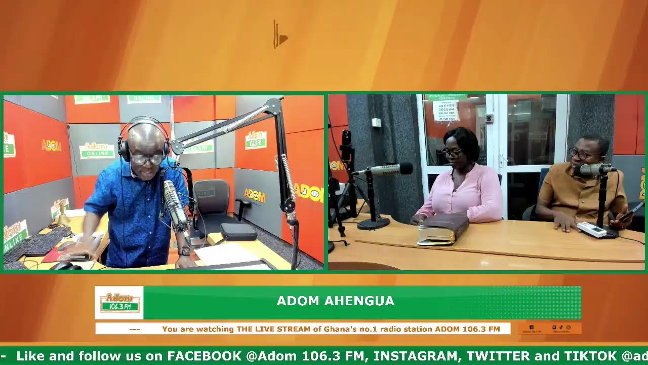 Adom Ahengua with Bishop Yaw Owusu-Ansah on Adom 106.3 FM (25-03-26)