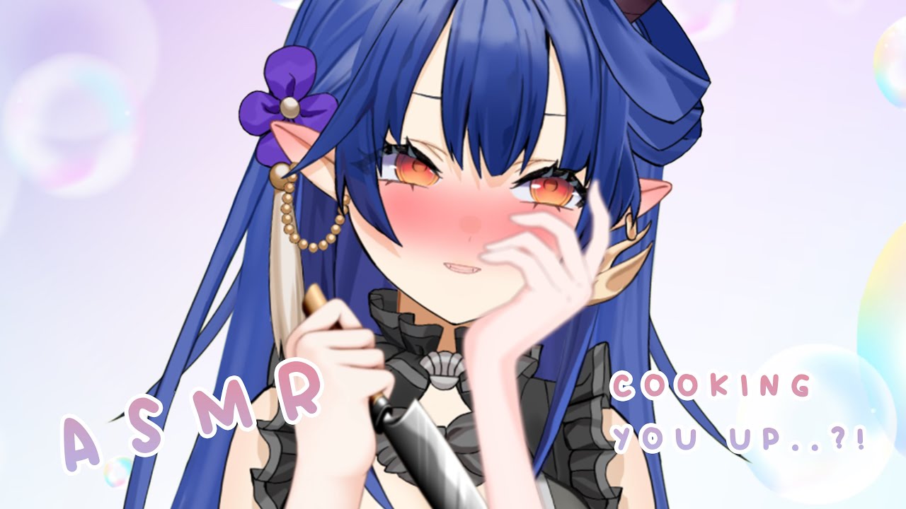 [ASMR Live] Cutting... hehe ♡Comfy? ASMR♡ #VTuber