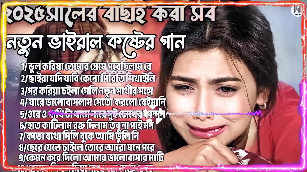 ২০২৫সালের বাছাই করা সব মন ভাঙ্গা কষ্টের গান Bangla Top10 Sad Song2025।Monir Sarker Audio Full Alb