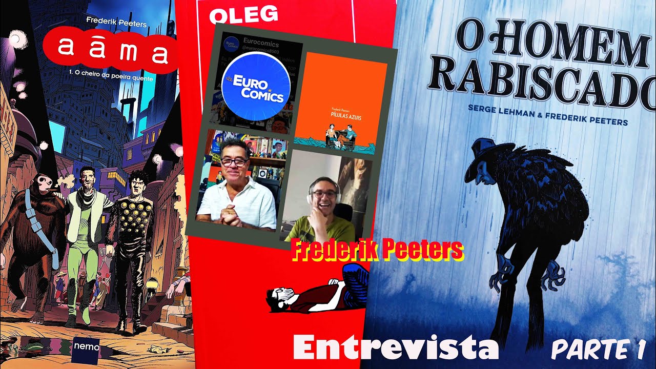 Entrevista com Frederik Peeters &ndash; Parte 1