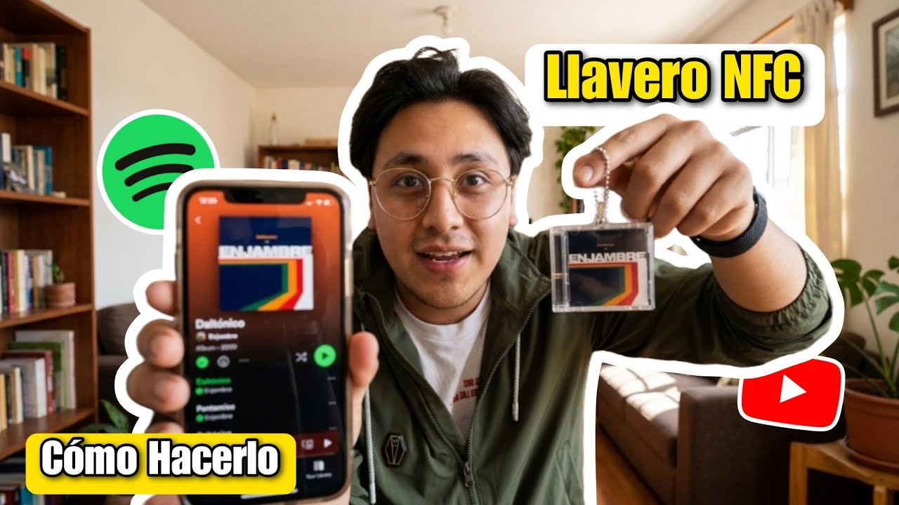 Llavero NFC DIY: Guarda Links, Contactos y Más (Guía FÁCIL)