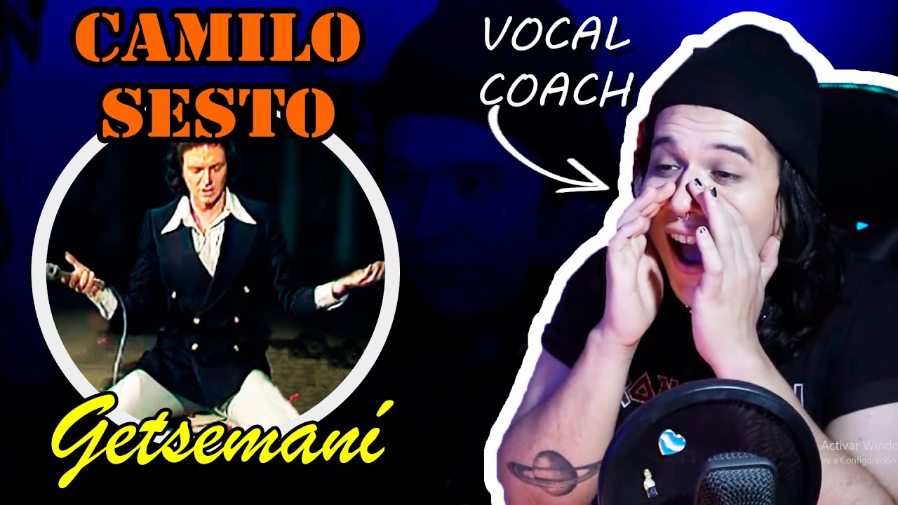 CAMILO SESTO "Getsemaní" | Vocal Coach ARGENTINO | Reacción | Ema Arias