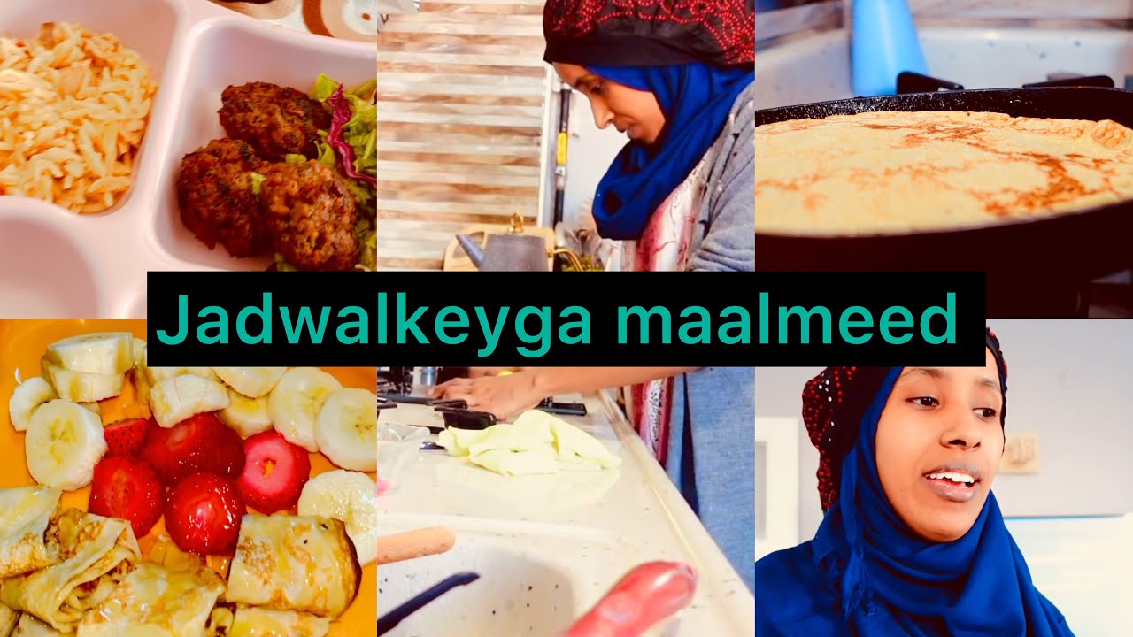 MY ROUTINE{JADWALKEYGA MAALMEED♥️