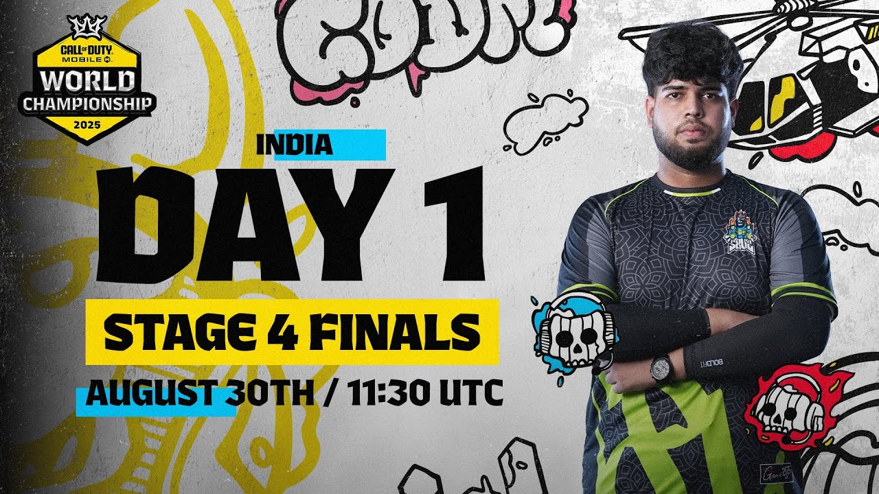 Call of Duty®: Mobile 2025 World Championship - India Stage 4 Finals - Day 1 - English
