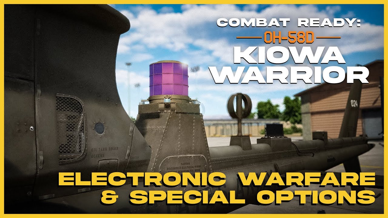 Радиоэлектронная борьба и специальные возможности в мире DCS OH-58D Kiowa Warrior