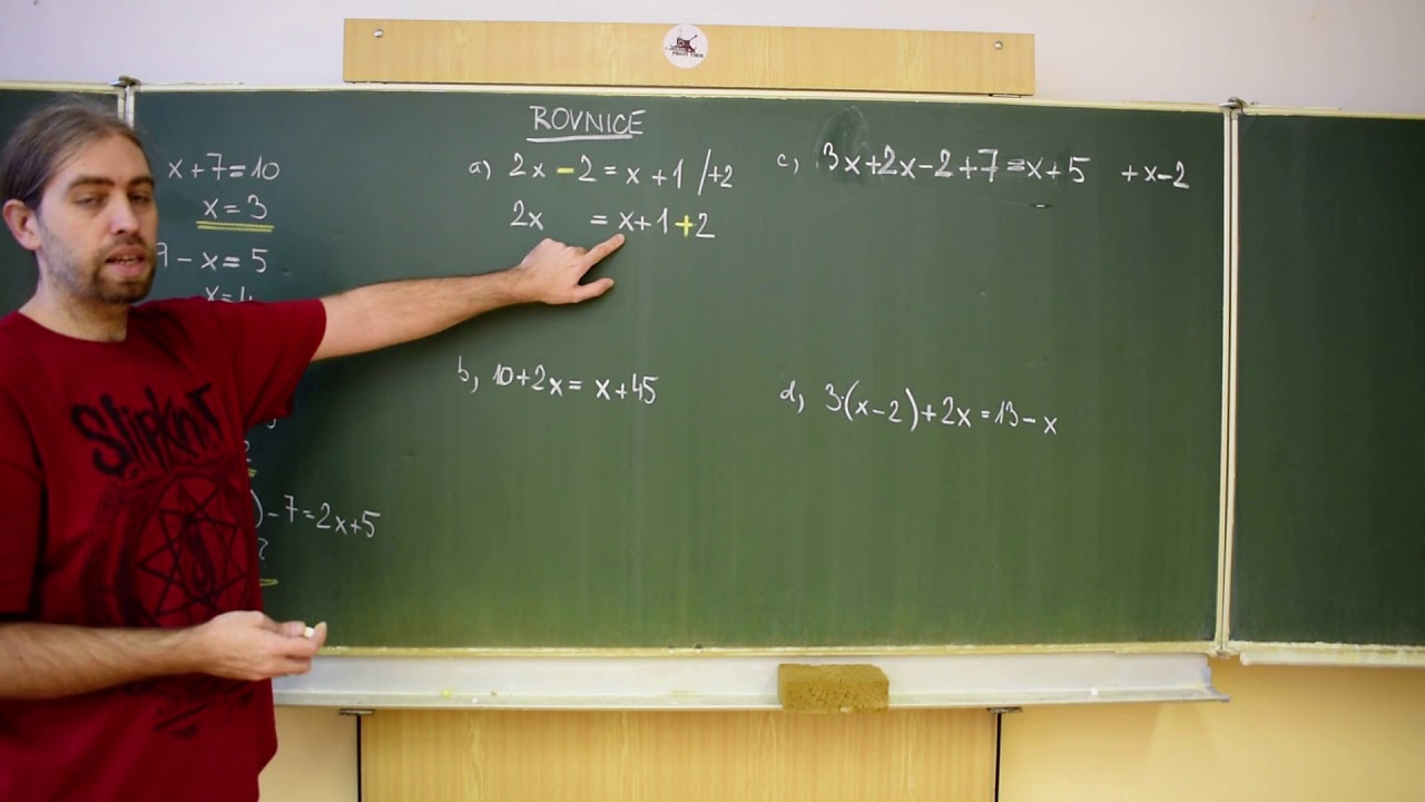 Matematika 8. ročník - Rovnice