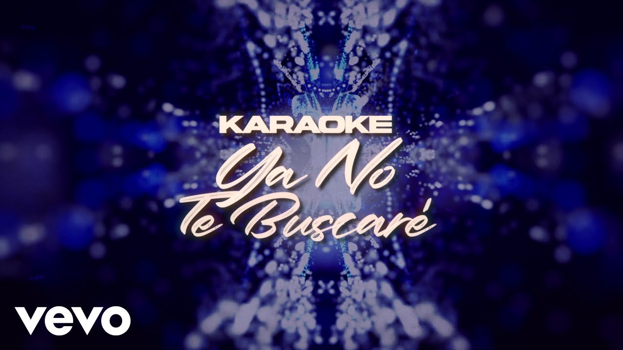 La Arrolladora Banda El Limón De René Camacho - Ya No Te Buscaré (Karaoke)