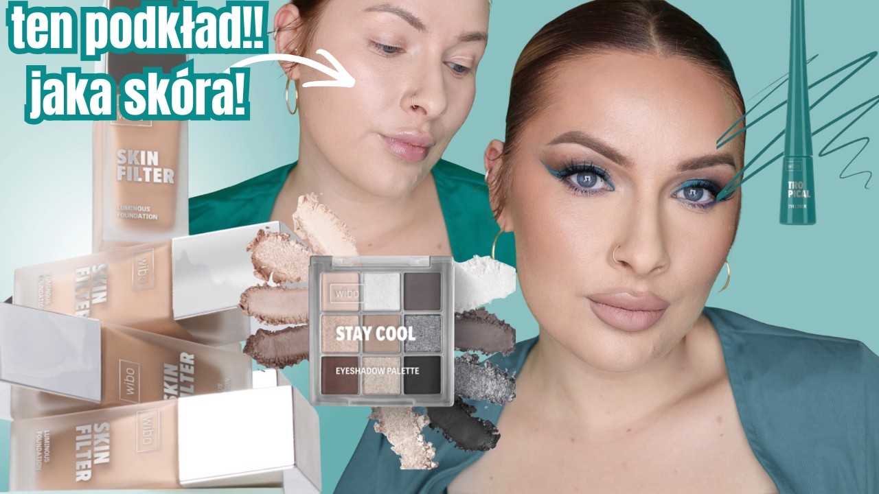 Wibo SKIN FILTER LUMINOUS- jeden z lepszych rozświetlających podkład&oacute;w| tutorial i kilka nowości