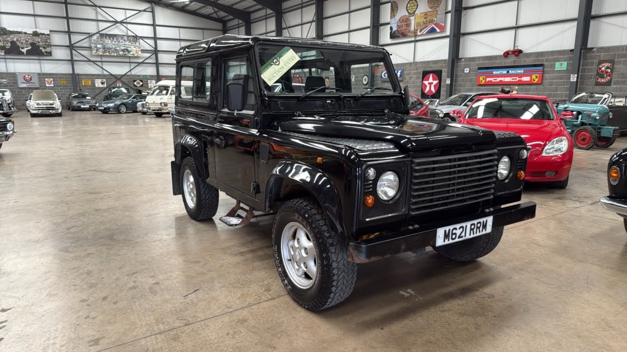 1995 LAND ROVER 90 DEFENDER TDI | MATHEWSONS CLASSIC CARS | AUCTION: 25, 26 & 27 JUNE 2025