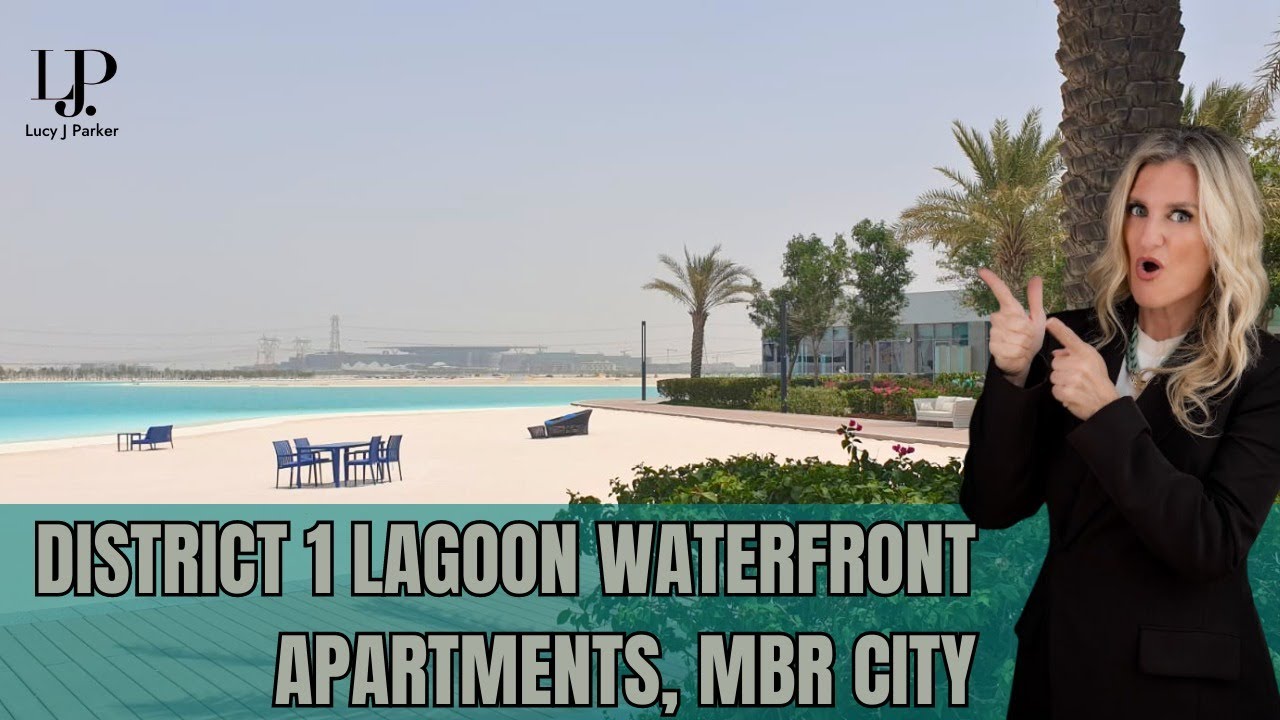 INSIDE the D1 Lagoon  SHOW Waterfront Apartments, Mohamed Bin Rashid City