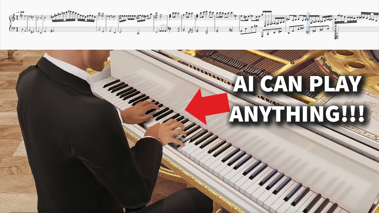 I got this AI to play my CURSED Canon in D on the piano