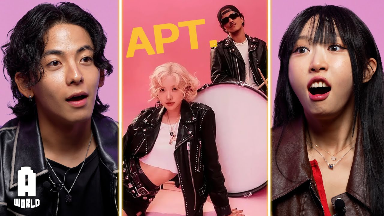 Koreans react to ROSÉ & Bruno Mars - APT. (Ft. TikTok Compilation)