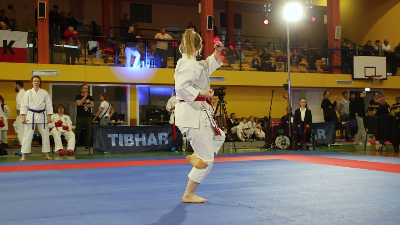 Weronika Kapler - IX Otwarte Mistrzostwa Polski UKF - kata Gankaku