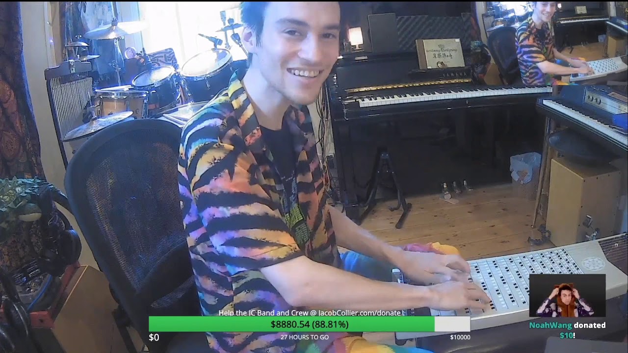 Jacob Collier playing All Star on the Harpejji