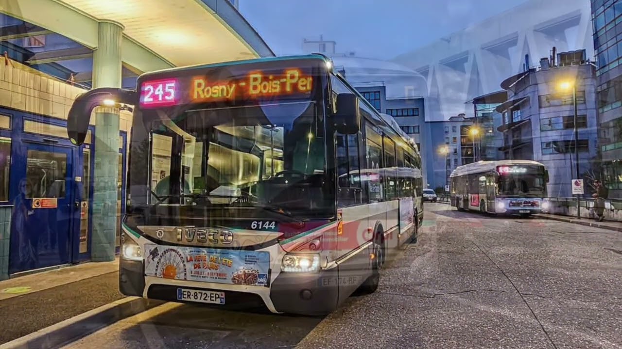 Lignes de bus RATP de 201 à 299