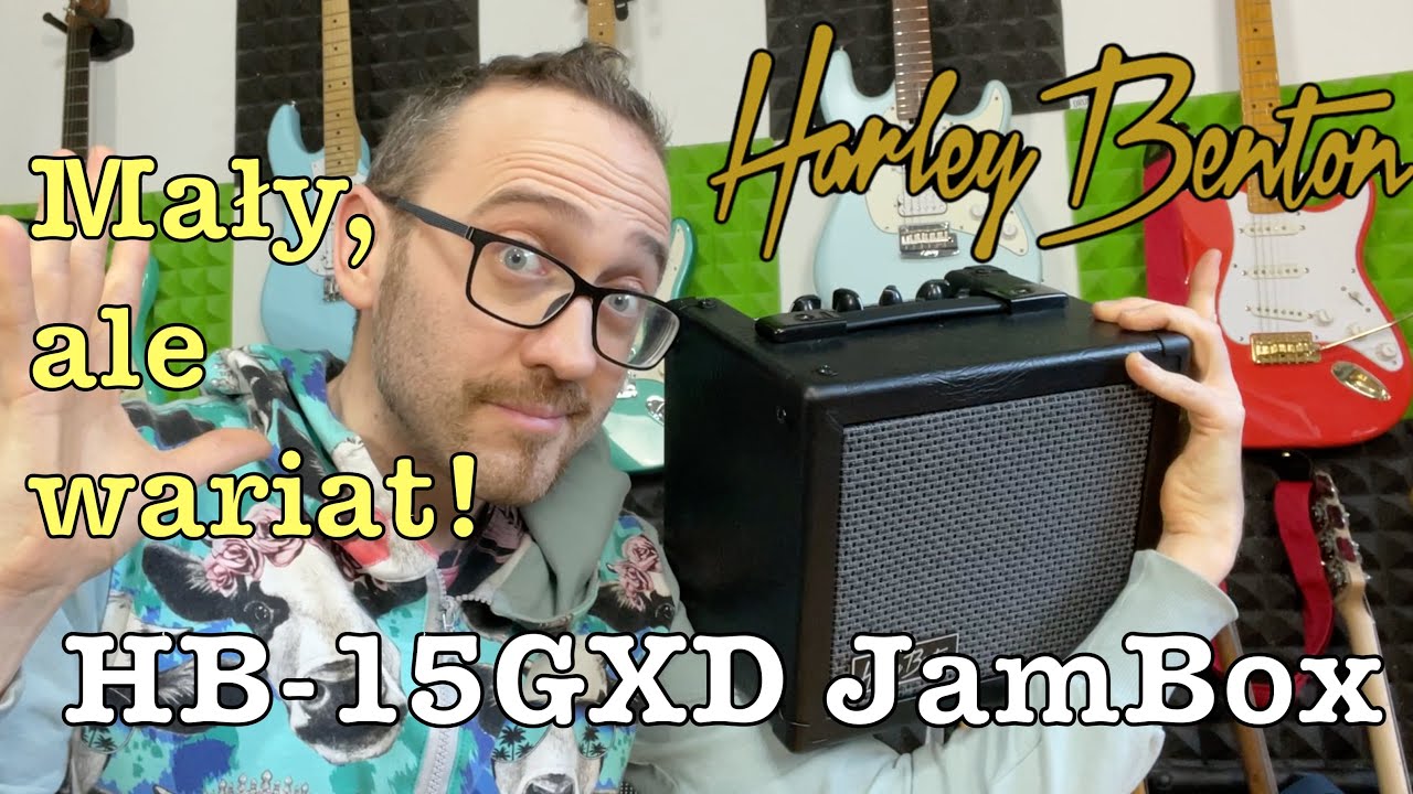 Harley Benton HB-15GXD JamBox - Mały wariat z symulacjami, efektami i automatem perkusyjnym!