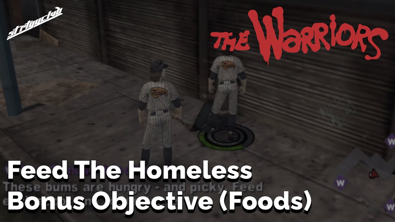The Warriors - Feed The Homeless - Bonus Objective (Foods)