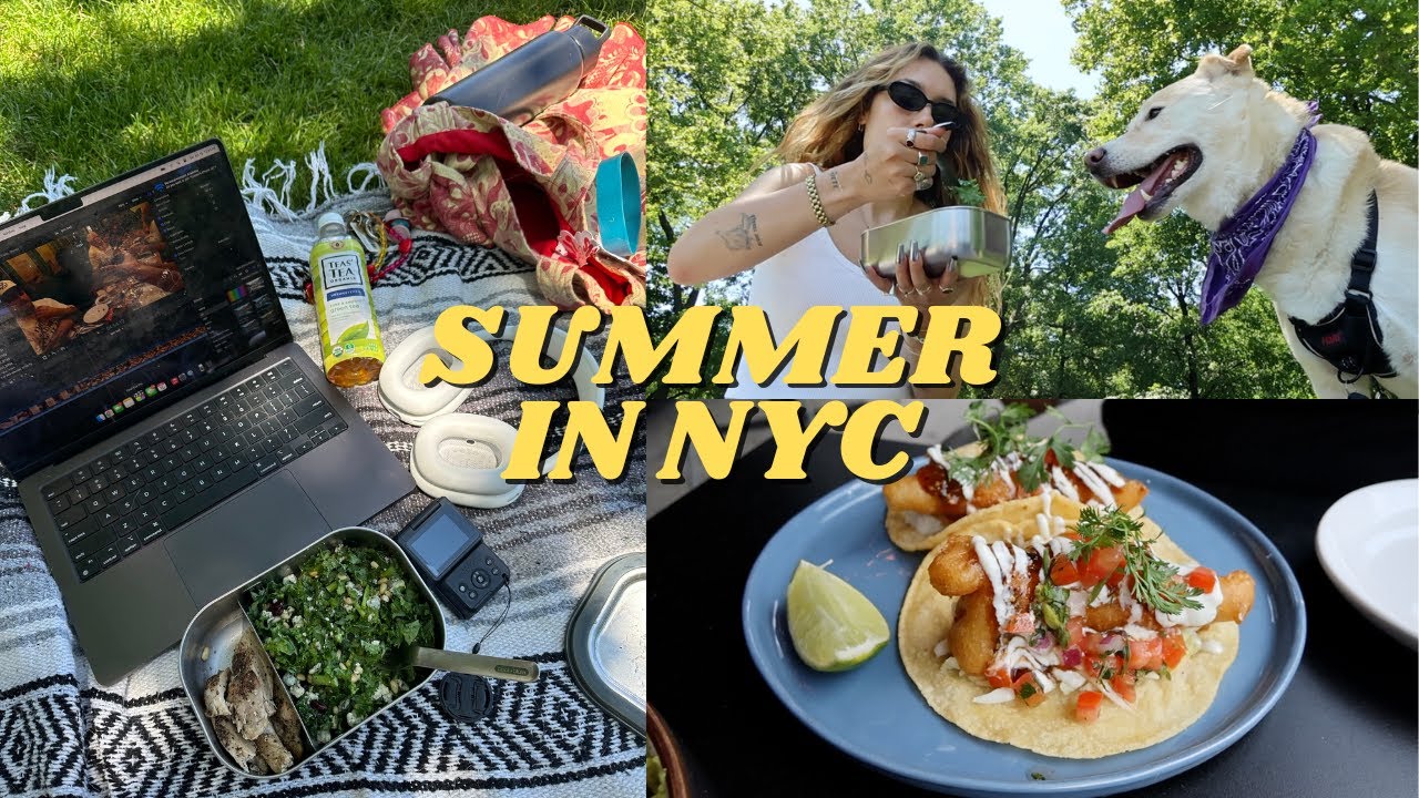 Summer in NYC 🌞 (shopping, Central Park, + lunch dates!)