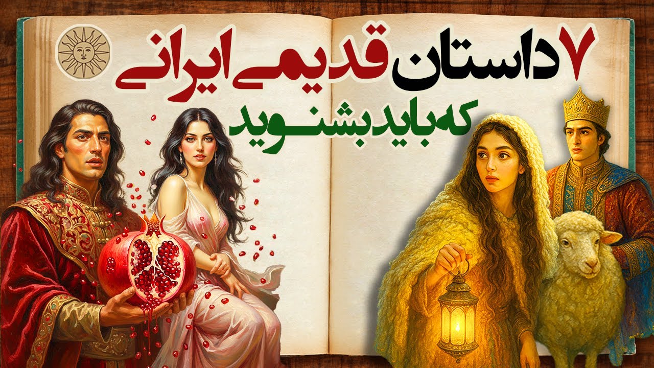 مجموعه ای از داستان های زیبا و آرام قدیمی ایرانی | قصه های کهن فارسی