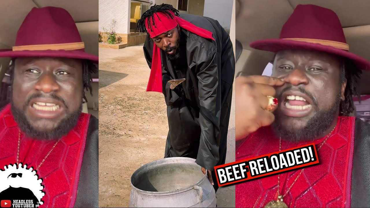 BEEF!! Ajagurajah Fires Back at Kwaw Kese after his Reply!