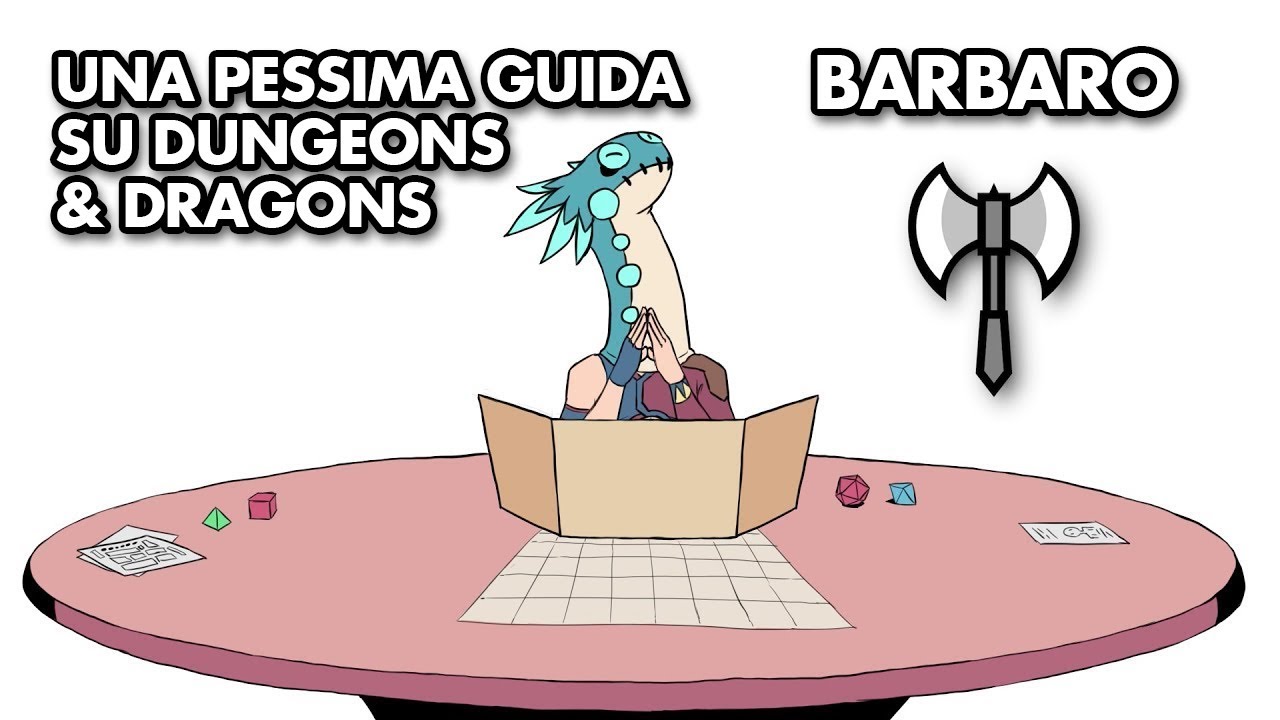 Una Pessima Guida Su D&D [5a Edizione] - BARBARO - JoCat ITA
